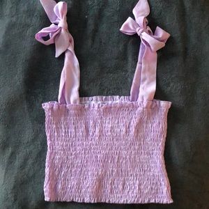 NWOT🎉Ruched Crop Top